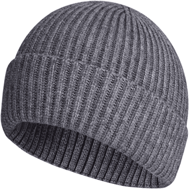 Short Fisherman Beanie for Men Women, Beanie Hat